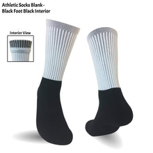 Load image into Gallery viewer, Design Your Own Athletic Crew Socks