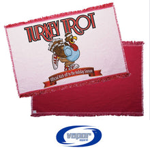 Load image into Gallery viewer, Color Backed Throw Blanket