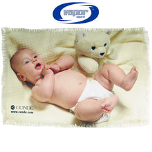 Load image into Gallery viewer, Color Backed Throw Blanket