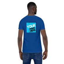 Load image into Gallery viewer, Customizable Large Front &amp; Rear Print Unisex T-Shirt