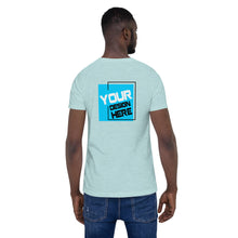 Load image into Gallery viewer, Customizable Large Front &amp; Rear Print Unisex T-Shirt