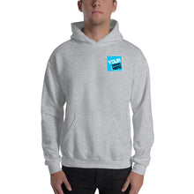 Load image into Gallery viewer, Customizable R. Chest, Large Rear Print Unisex Hoodie