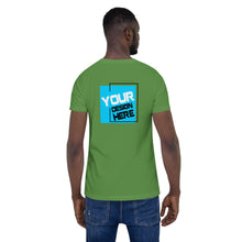 Load image into Gallery viewer, Customizable Large Front &amp; Rear Print Unisex T-Shirt