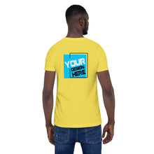Load image into Gallery viewer, Customizable Large Front &amp; Rear Print Unisex T-Shirt